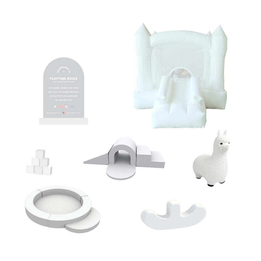 Bouncing Bambini - Cloud White