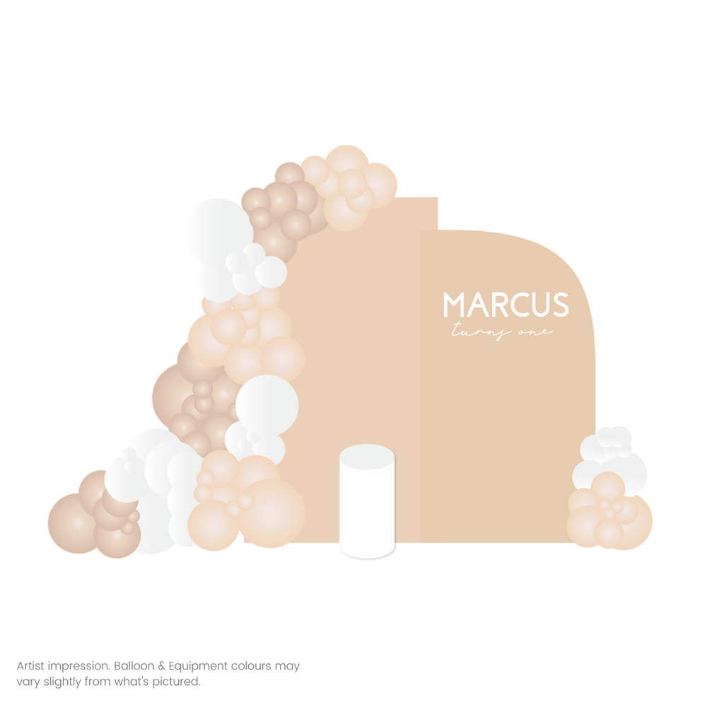 Duo Backdrop Package - Nude
