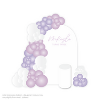 Load image into Gallery viewer, Solo Backdrop Package - Lilac