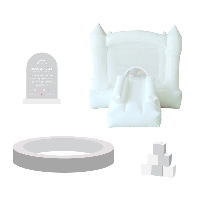 infant castle and ball pit package