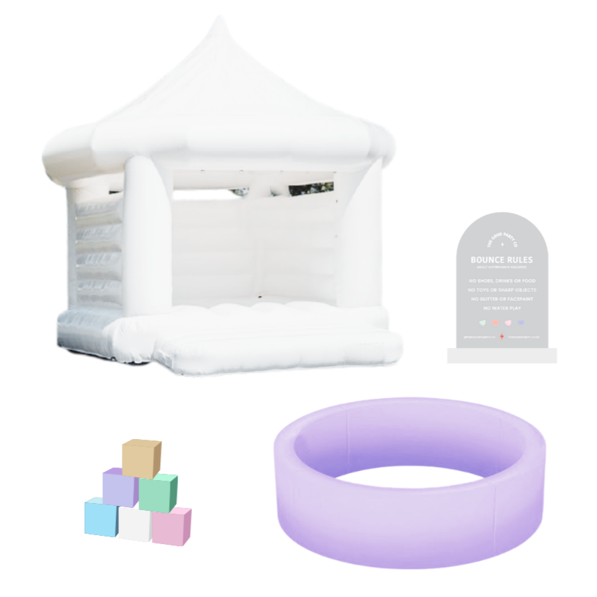 junior bounce and play set purple