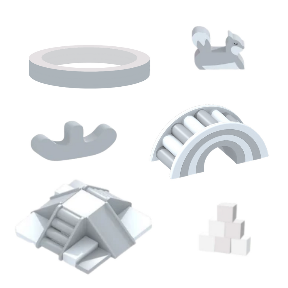 Boujee Soft Play Package - Dove Grey