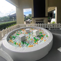 Load image into Gallery viewer, Round Ball Pit - Low and Wide