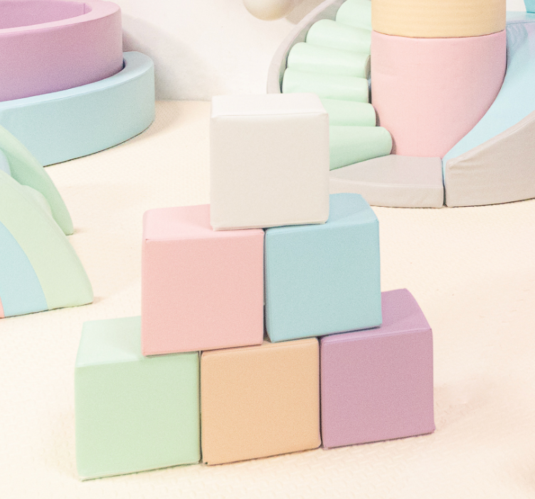 Junior Bounce + Play Set - Macaron