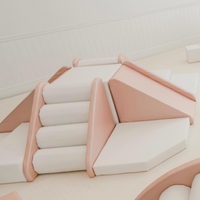 Load image into Gallery viewer, Double Slide Climber - Rose Candy Pink