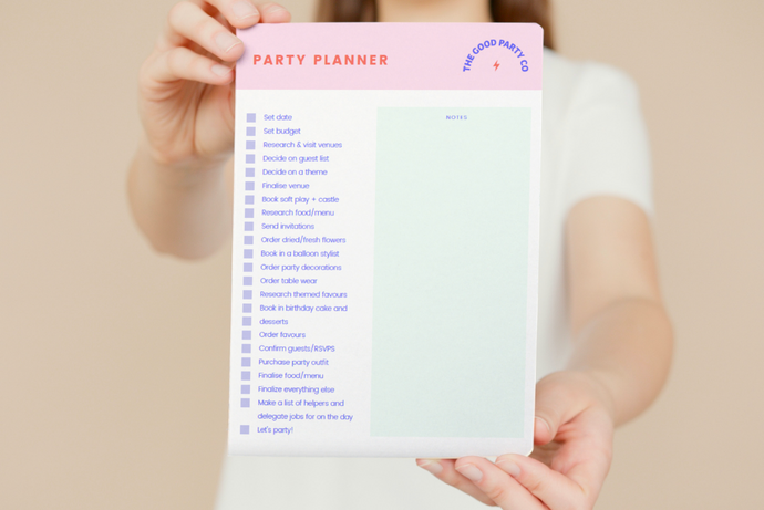 📝  FREE Party Planner Download 🤓