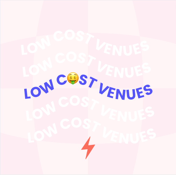 Our Top Picks: Low Cost Venues
