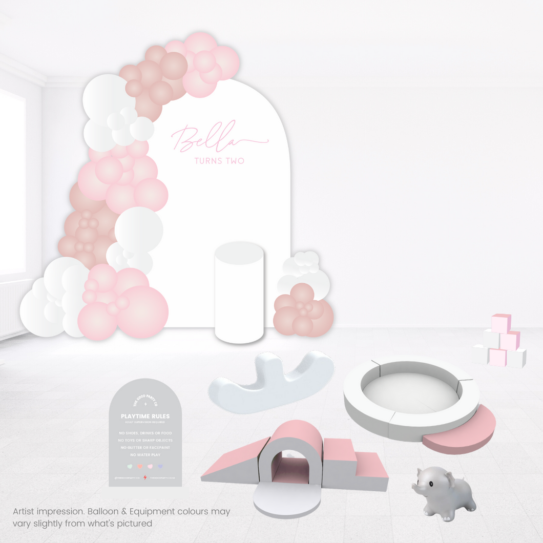 Bambini Party & Play Package - Pastel Pink