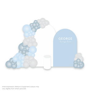 Duo Backdrop Package - Baby Blue