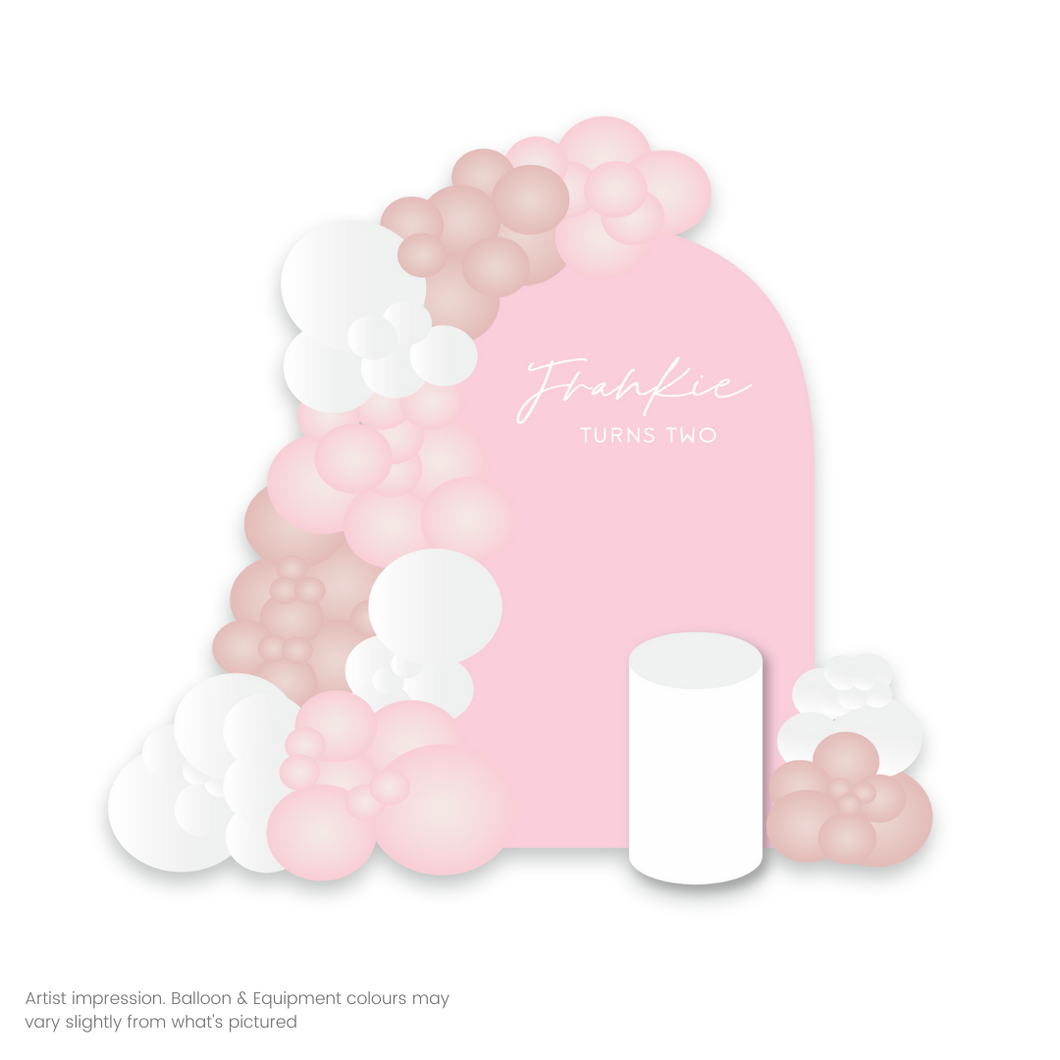 Solo Backdrop Package - Pink