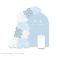 Load image into Gallery viewer, Solo Backdrop Package - Baby Blue
