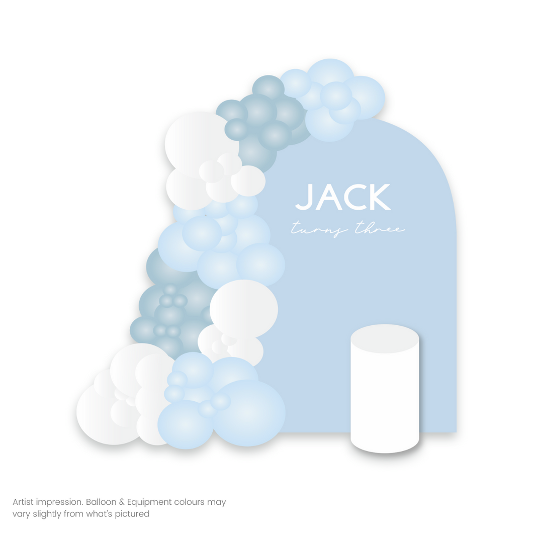 Solo Backdrop Package - Baby Blue