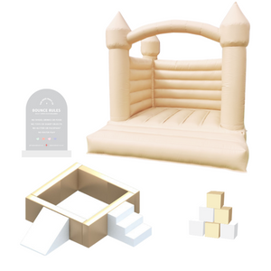 golden mini bounce and play set