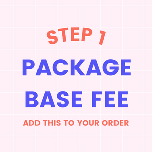STEP 1: Add Package Base Fee