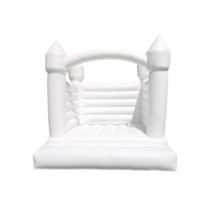 Load image into Gallery viewer, white mini bounce castle
