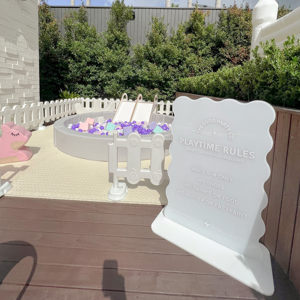 Round Ball Pit - Low and Wide