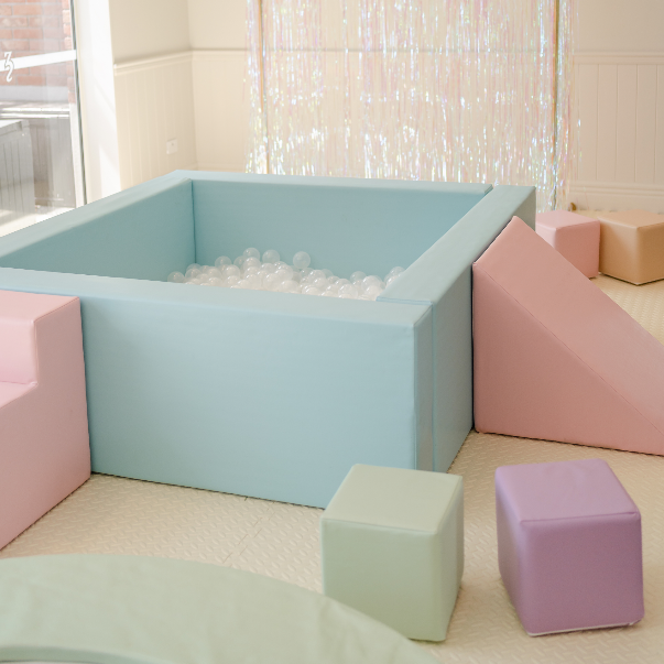 Square Ball Pit (Medium) Macaron