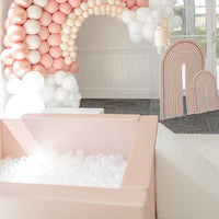 Load image into Gallery viewer, Square Ball Pit (Medium) Rose Candy Pink
